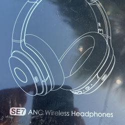 SE7 Anc Wireless Headphones 