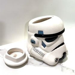 Star Wars Stormtrooper Ceramic Cookie Jar by Galerie – 2011 – Rare
