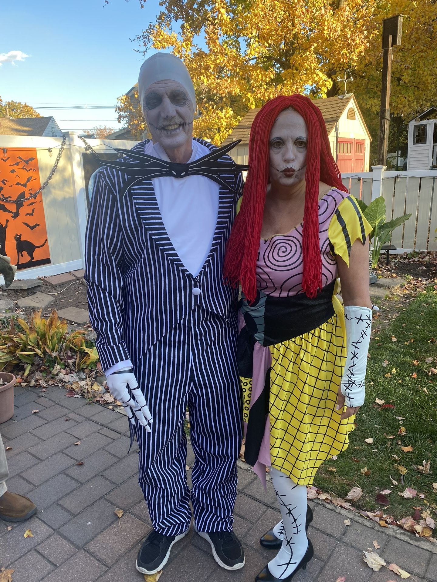 Jack The Skeleton & Sally Couple Costume