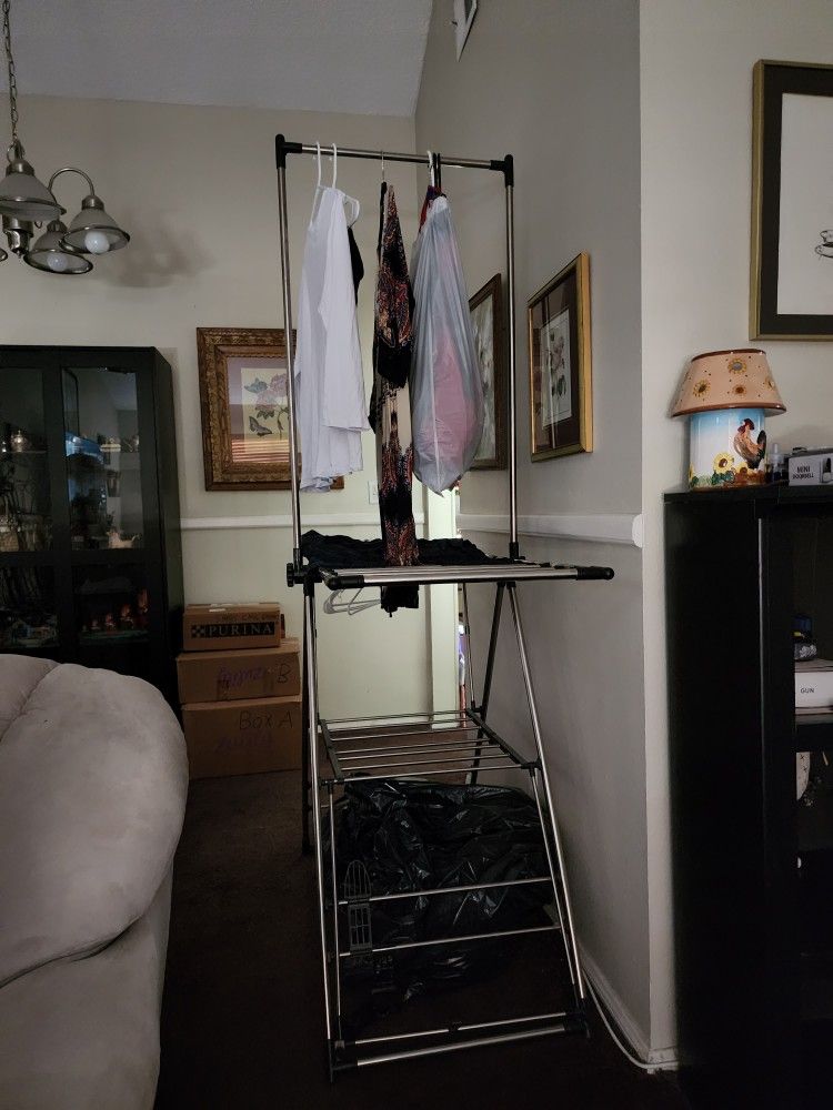 AT HOME DRYER RACK