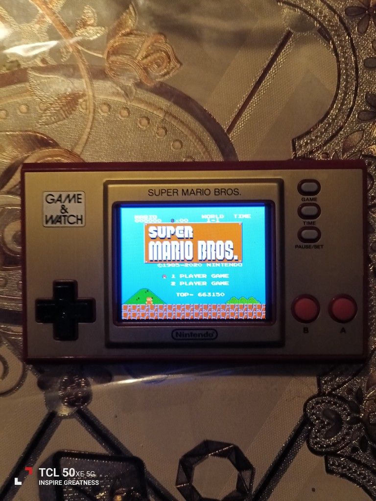 Game And Watch - Super Mario Bros "Nintendo"