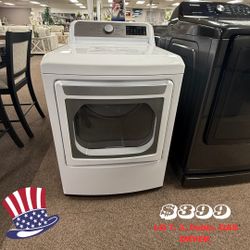 🇺🇸 LG GAS DRYER 🇺🇸