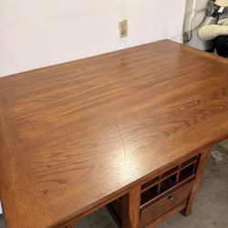 Table With Wine Holder