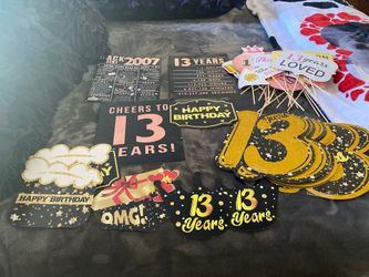 Decorations for birthday