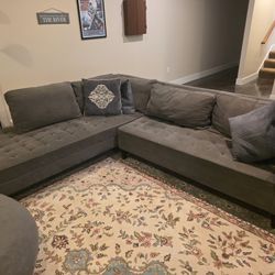 Gray Sectional Sofa