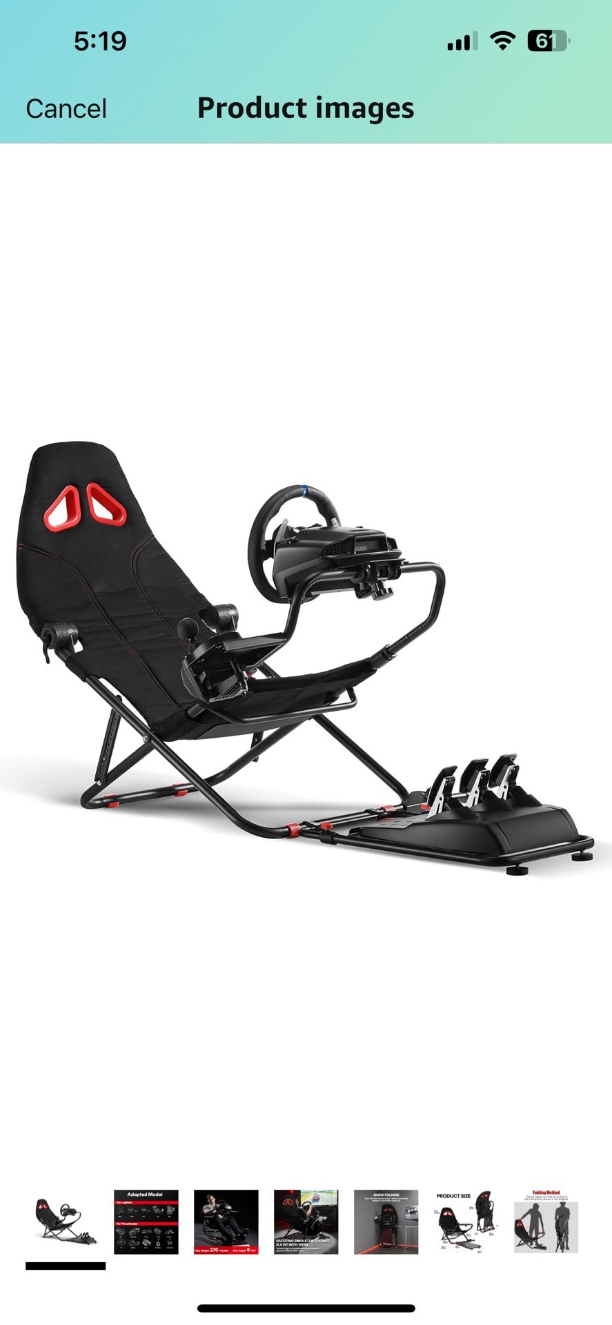 Racing Simulator Cockpit