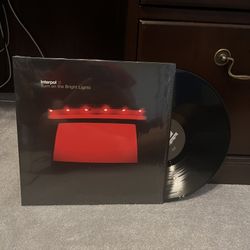 Interpol - Turn on the Bright Lights Vinyl Record Black