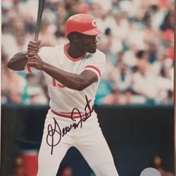 Autographed George Foster Photograph W/COA