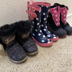 3 Winter Boots $35