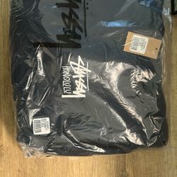 Navy Stussy Honolulu Hoodie Large Unopened