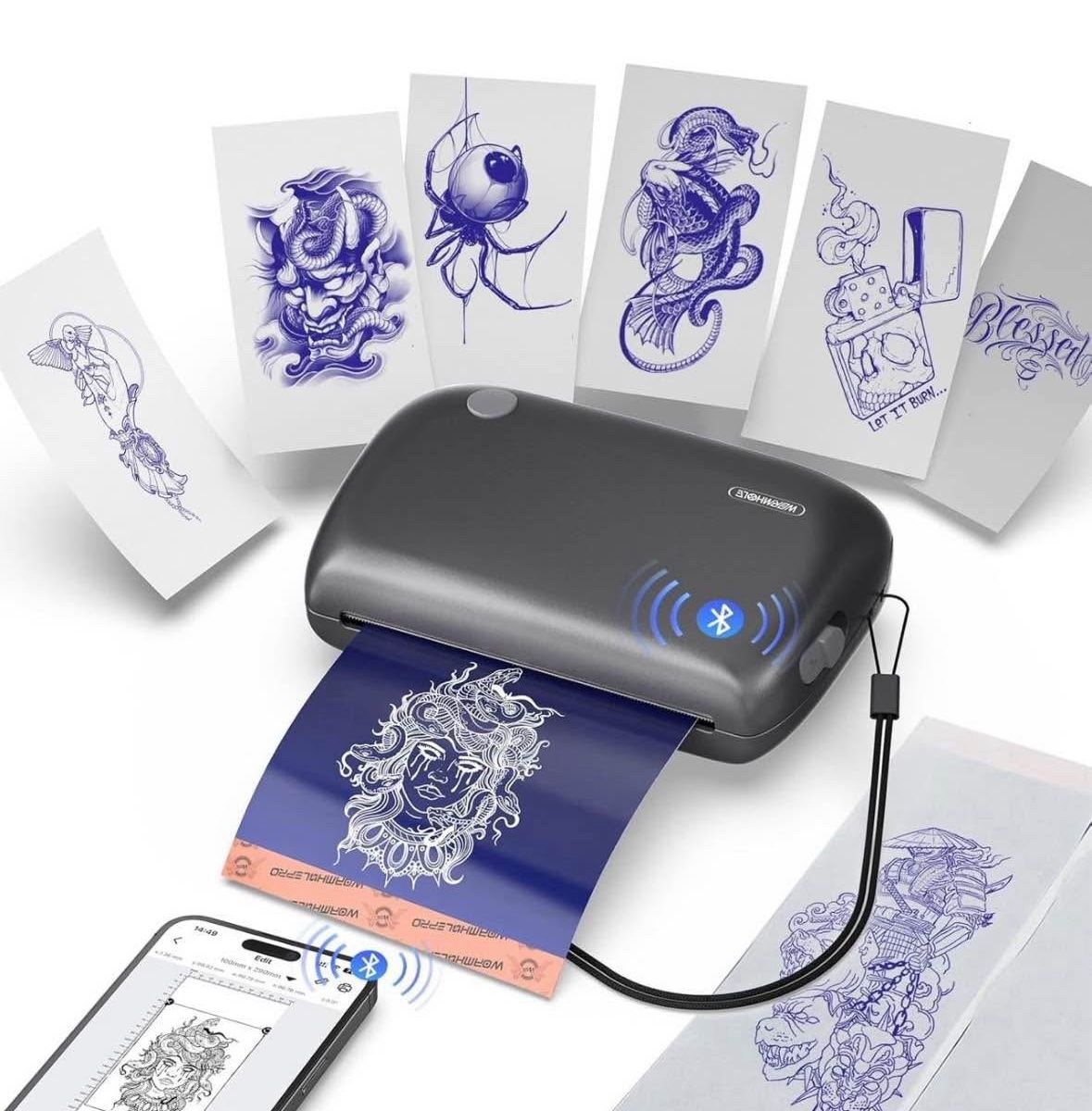 Tattoo Stencil Printer, Mini Tattoo Printer,