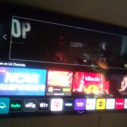 LG 75in Smart Tv 