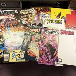 Collection Of Comic Books