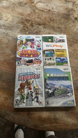 Wii games $10 each