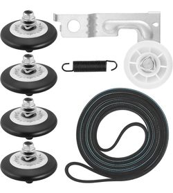 AGM(contact info removed)5 Dryer Repair Kit fit for LG Kenmore 4581EL2002C Dryer Drum Roller...