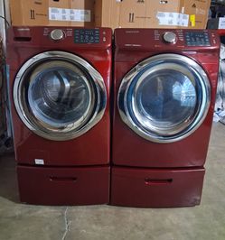 Samsung Washer And Electric Dryer