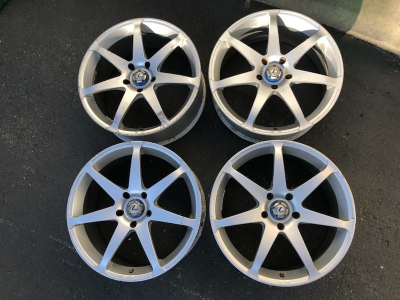 Lexus IS300 01-05 Factory Optional L-Tuned Wheels Rays Engineering Volk Racing