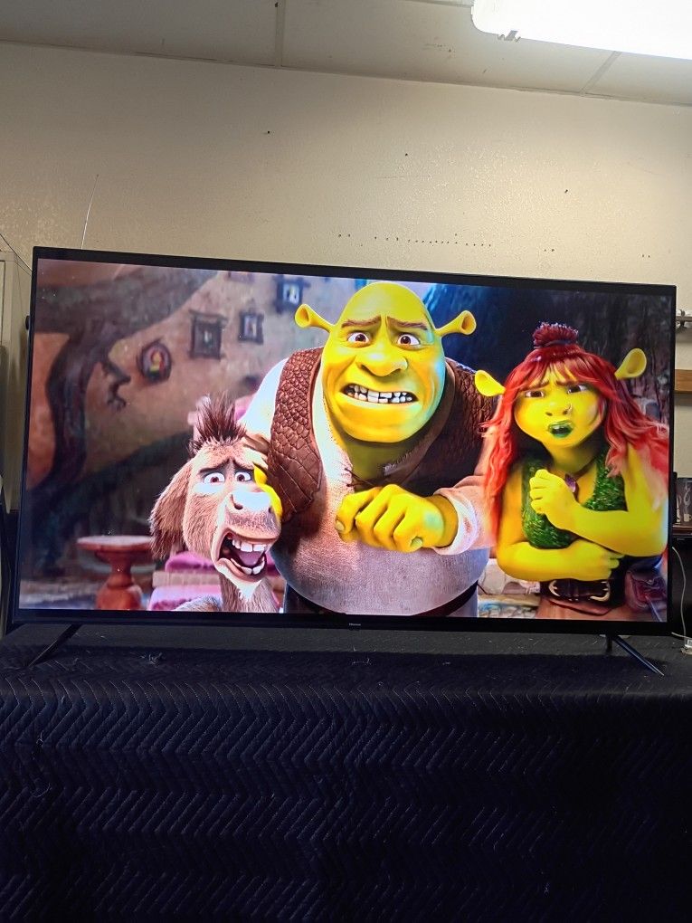 70 Inch Android 4k Smart Hisense Beautiful Tv Comes With Remote Control Shows Great Picture Works Perfect Guaranteed