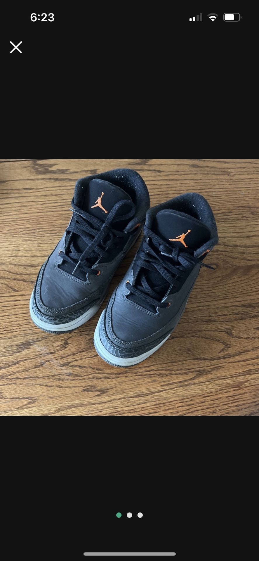 Boys Preschool Jordan Retro 3