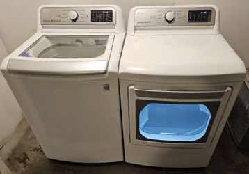 LG Turbo Washer & Sensor Dryer Set