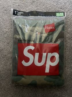 Supreme thermal  Camo shirt Size XL Men’s