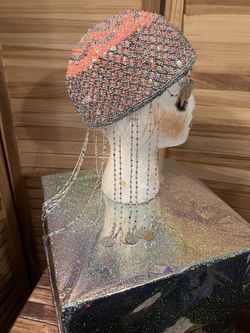 Vintage 1920’s Beaded Sequins Flapper Hat