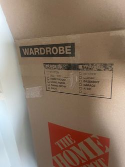 Wardrobe Box – Home Depot Moving Box