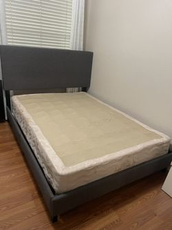 Full Size Bed Frame & Box Spring