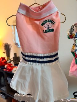 SMALL: YOULY Pickleball Dog Dress