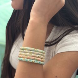 Enamel bracelets
