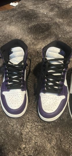 Jordan 1 Court Purple Size 10