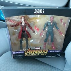 Marvel legends Avengers Infinity War 2 Pack  Scarlet witch And Vision 