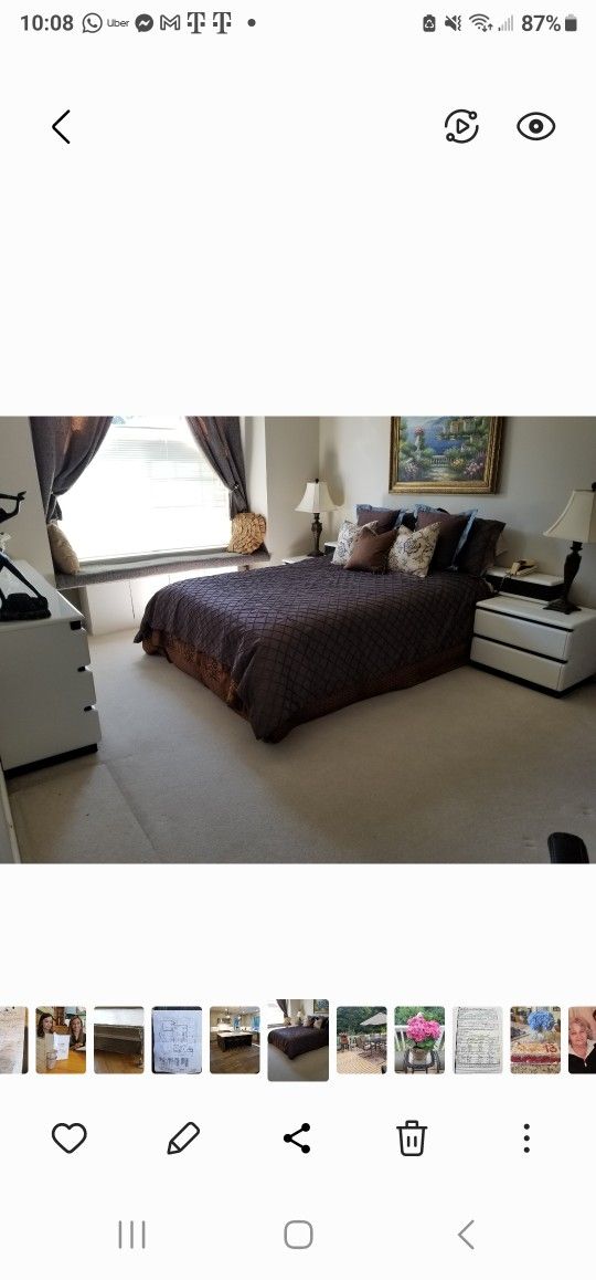 White Queen Size Bedroom Set