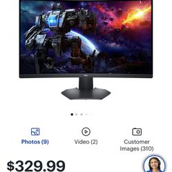 Dell Gaming Monitor Curved 32” 165Hz