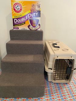 Large Pet Stairs & Pet Kennel