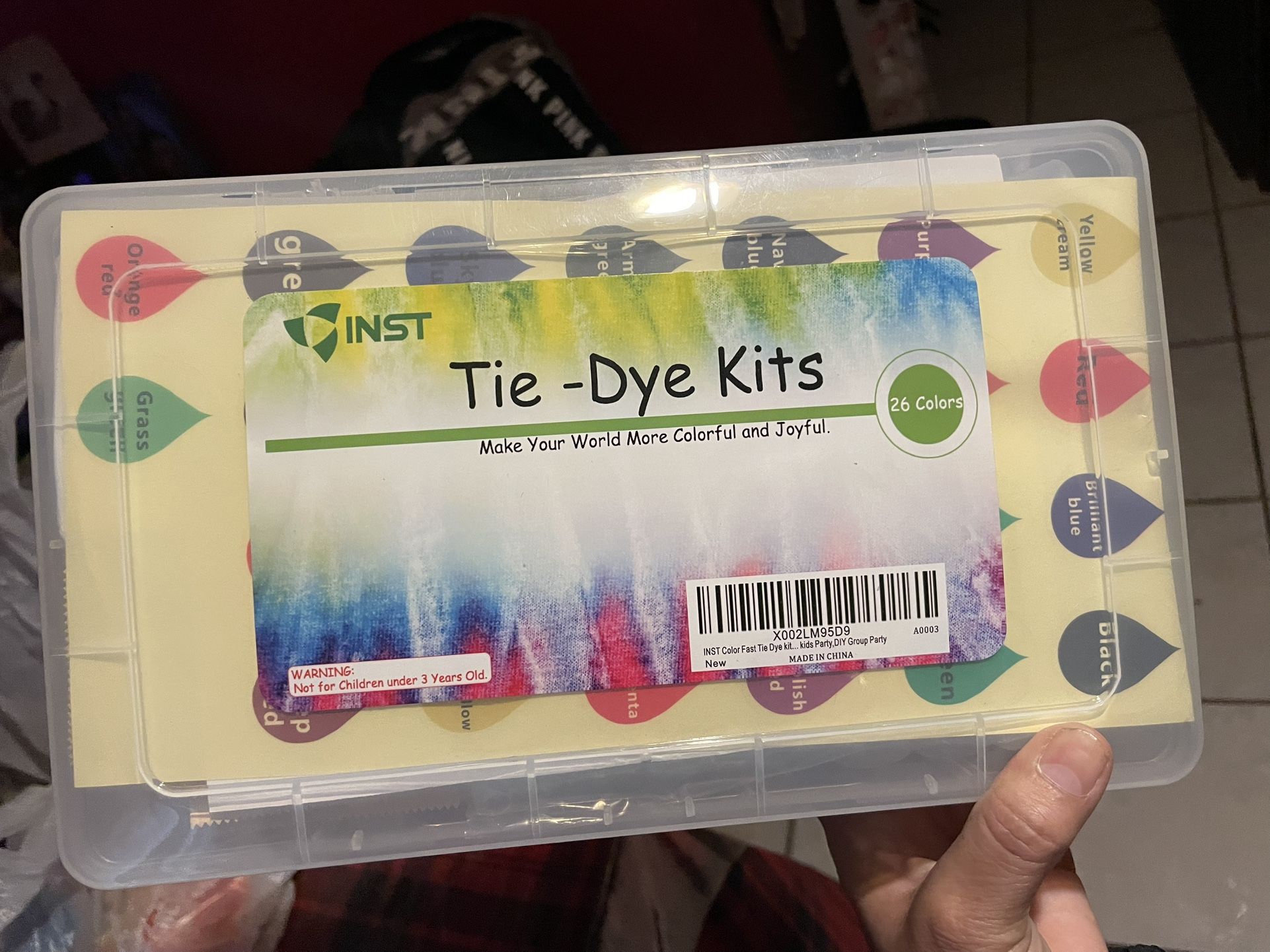 New Tie Dye Kit 26 Colors