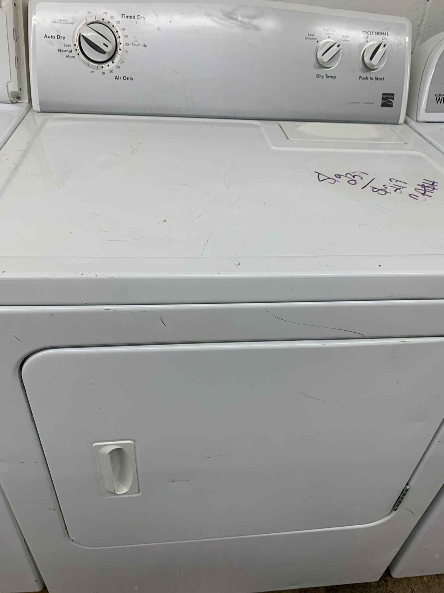Kenmore 400 Series Electric Dryer - LIKE NEW! Take Home For $53 Down!