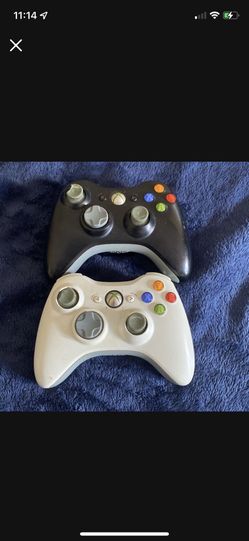 Two xBox 360 Controllers 