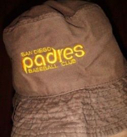 Vintage San Diego Padres floppy hat adult