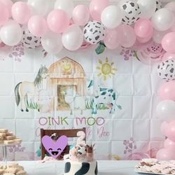 Farm Theme Birthday Banner(banner Only)