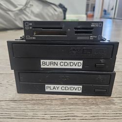 (UNTESTED) Internal DVD RW Drive and Card Reader Bundle