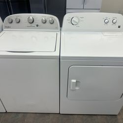 Whirlpool Washer And Kenmore Electric Dryer Set 