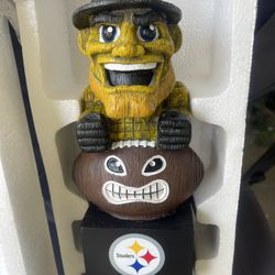 Steelers Tiki Totem Pole