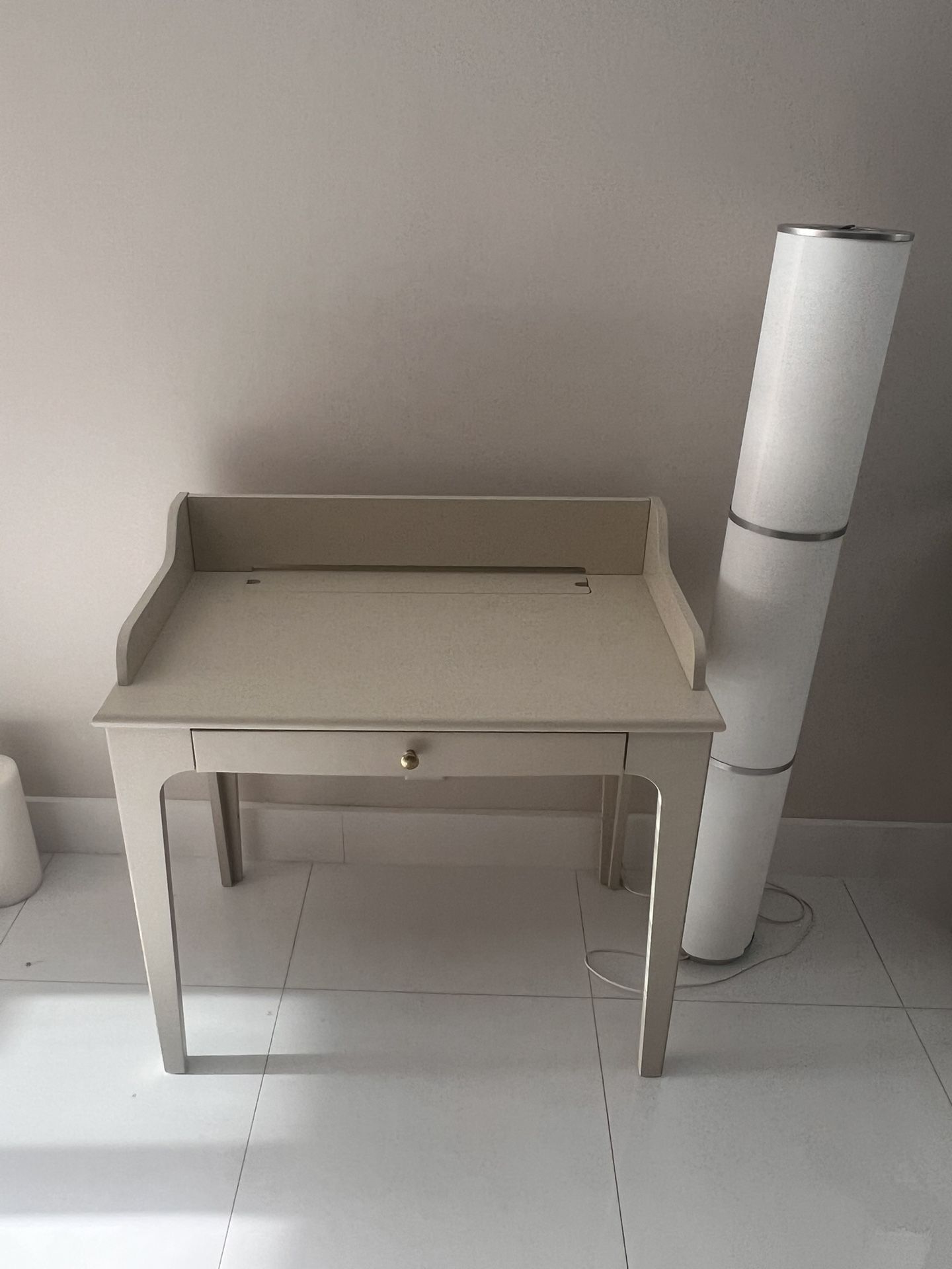 IKEA Desk & Lamp