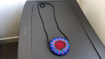 Crochet coin purse