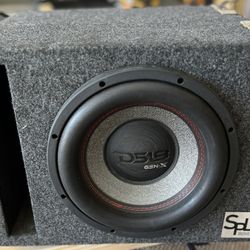 DS18 Subwoofer W/Enclosure 