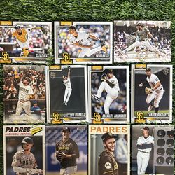 Padres baseball cards
