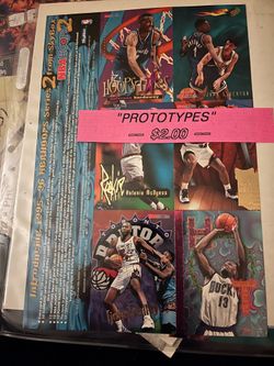 1995/1996 Hoops series 2 uncut prototype