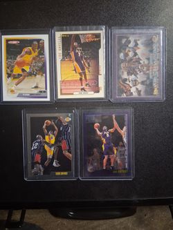 Kobe bryant 5 card lot