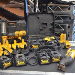 Dewalt 18v Tools, Chargers And Batteries